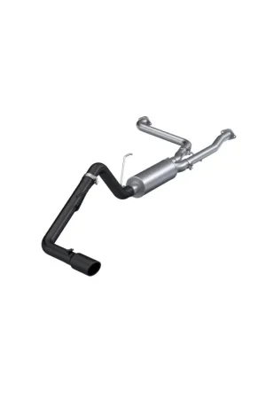 MBRP 22-23 Nissan Frontier 3.8L 3in Tip 3in Cat Back Single Side ExitStreet Profile - Black Coated Hot Deal