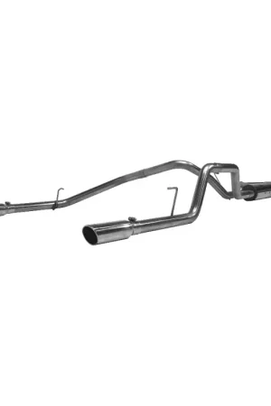 MBRP 2004-2009 Nissan Titan 5.6L EC/CC Cat Back Dual Split Rear Last Chance