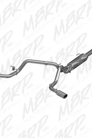 MBRP 2016 Toyota Tacoma 3.5L EC/CC Cat Back Dual Split Exit T409 Exhaust Time-Limited