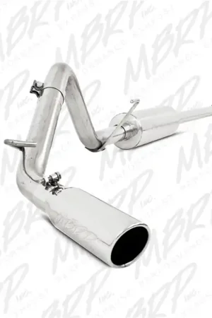 Grab Now MBRP 05-13 Toyota Tacoma 4.0L EC/CC Cat Back Single Exit Aluminized Exhaust