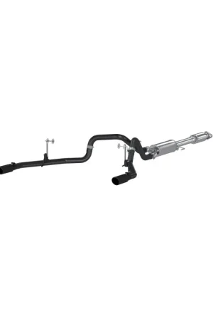 Seasonal Sale MBRP 2015 Ford F-150 5.0L 3in Cat Back Dual Split Rear Exit Black Exhaust System
