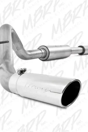 Original MBRP 11-13 Ford F150 SVT Raptor 6.2L EC-SB/CC-SB 3.5in Cat Back Single Exit Alum Exhaust System