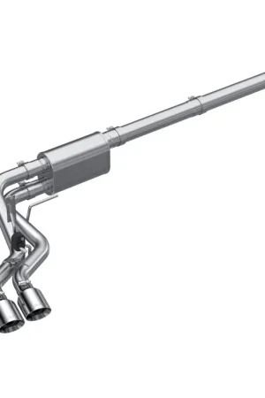 Buy Online MBRP 2021 Ford F-150 2.7L EcoBoost / 3.5L EcoBoost / 5.0L 3in Cat Back Single Side Exit Alum