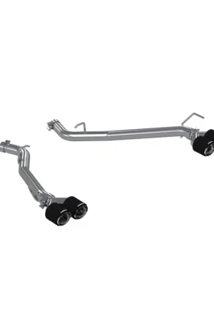 MBRP 20-21 Ford Explorer ST 3.0L EcoBoost Dual Rear Exit Axle Back w/ Quad Carbon Fiber Tips - T304 Price Drop