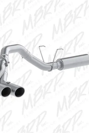 MBRP 14-16 Ram 2500/3500 6.4L 4in 409 SS Single Side Dual Outlet Cat Back Exhaust Crafted