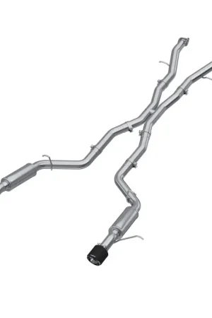 Free Delivery MBRP 18-23 Dodge Durango SRT 6.4L Armor Pro T304 SS 3in Cat Back Exhaust Dual Rear Exit w/ CF Tips