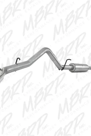 MBRP 14 Chevy/GMC 1500 Silverado/Sierra 4.3L V6/5.3L V8 Single Side Exit AL 3in Cat Back Exhaust Exclusive