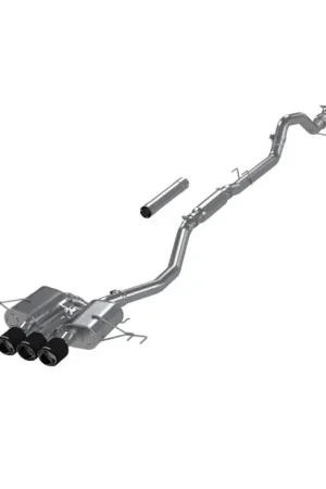 Trusted Brand MBRP 23-24 Honda Civic Type R 2.0L T304 SS 3in Cat-Back Exhaust Triple Center Outlet w/ Carbon Tips