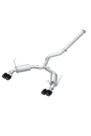 Factory Price MBRP 2022+ Subaru WRX 3in Cat-Back Dual Split Rear Quad Carbon Fiber Tips Street Profile Exhaust