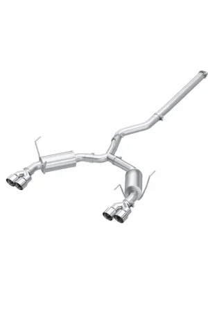 MBRP 2022+ Subaru WRX 3in Cat-Back Dual Split Rear Quad Tips Street Profile Exhaust Hassle-Free Returns