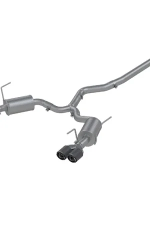 MBRP 15-19 Subaru WRX 2.0L/STI 2.5L 3in Dual Split Rear Exit w/ 3.5in CF Tips - T304 Street Version Today Only