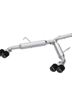 MBRP 2022-2023 Kia Forte GT 1.6L Turbo2.5in Axle-Back Dual Split Rear w/ Quad Carbon Tips Free Delivery