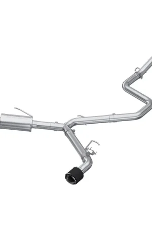 MBRP 22-23 Hyundai Elantra N 2.0L Turbo T3045in OD CF Tips Dual Outlet 3in Cat Back Exhaust Hot Picks