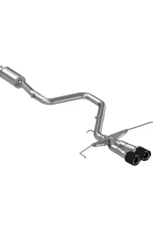 Last Chance 2019+ MBRP Hyundai Veloster Turbo Cat Back - T304 Stainless - Carbon Fiber Tip