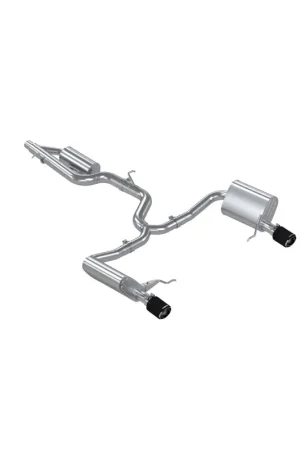 MBRP 17-19 VW Golf Sportwagen/Alltrack 1.8T T304SS 3in Cat-Back 2.5in Dual Split Rear w/ CF Tips Sale