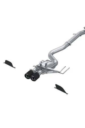 Place Order MBRP 2023 Toyota Corolla GR 1.6L T304 SS 3in Cat-Back Dual Center Rear w/ Carbon Fiber Tips