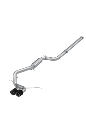 MBRP 13-18 Ford Focus ST 2.0L EcoBoost SS 3in Cat-Back Dual Outlet w/ Carbon Fiber Tips - T304 Free Delivery