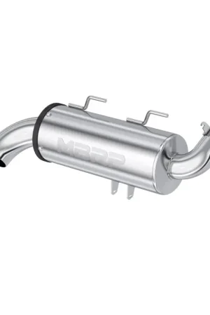 Instant Buy MBRP 2011+ Polaris Sportsman Touring 850 T304 Stainless Single Slip-On Performance Series