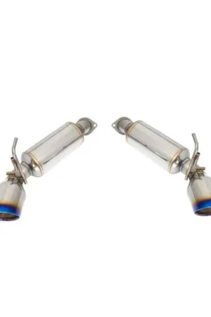 Remark 09-19 Nissan 370z Axle Back Exhaust w/Burnt Stainless Double Wall Tip No Minimum Order