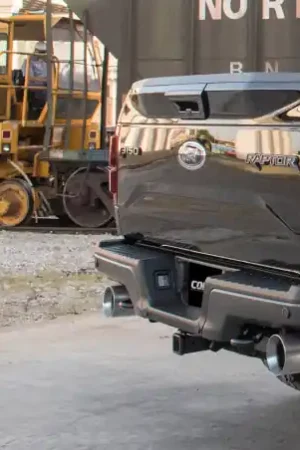 Corsa 2017-2020 Ford F-150 Raptor 3in Inlet / 5in Outlet Satin Polished Tip Kit (For Corsa ExhOnly) Weekend Sale