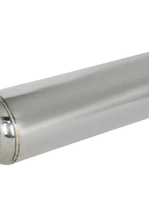 New Release aFe MACH Force-Xp 304 Stainless Steel Resonator 2.5in Inlet/Outlet x 4in Dia x 15in Body x 19in L