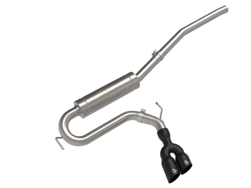 Markdown aFe Rebel Series 2.5in 409 SS Cat-Back Exhaust w/ Black Tip 2022 Ford Maverick
