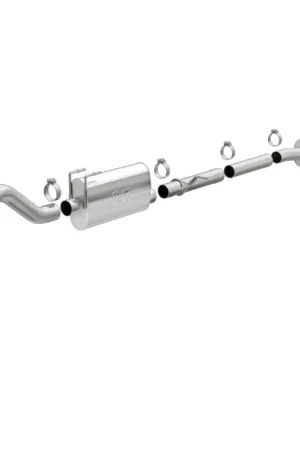 Free Shipping MagnaFlow 2020 Ford F250/F350 3.5in Street Series Cat-Back Exhaust Rear Passenger Exit-Polished Tip