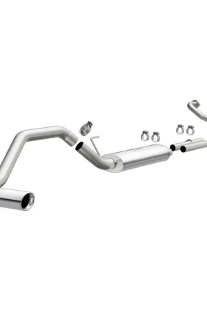 MagnaFlow CatBack 07-15 Nissan Titan V8 LGAS/LFLEX Single MF Polished Stainless Exhaust Factory Price