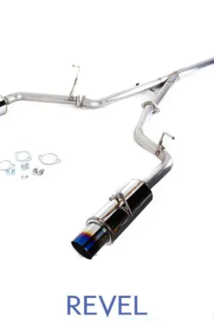 Free Returns Revel Medallion Touring-S Catback Exhaust - Dual Muffler/ Blue Tip 90-99 Mitsubishi 3000GT VR4