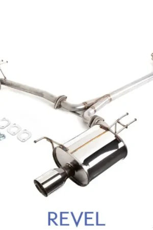 Budget Revel Medallion Touring-S Catback Exhaust - Dual Muffler 09-14 Acura TSX 2.4L