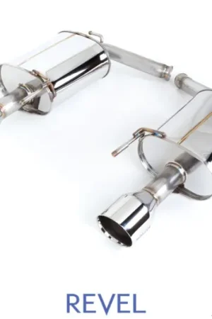 Discount Revel Medallion Touring-S Catback Exhaust - Dual Muffler / Axle Back 07-08 Infiniti G35 Sedan