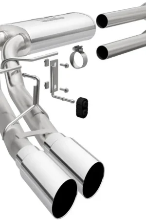 Magnaflow 15-21 Ford F-150 Street Series Cat-Back Performance Exhaust System- Polished Side Exit Today Only