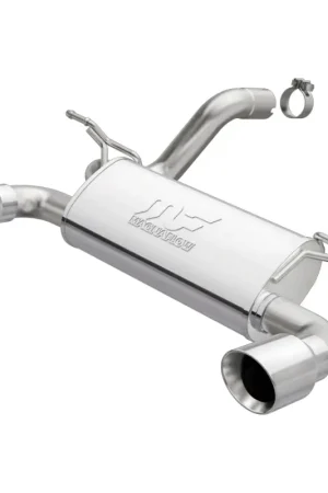MagnaFlow 2018+ Jeep Wrangler 3.6L Dual Polished Tip Axle-Back Exhaust Best Seller