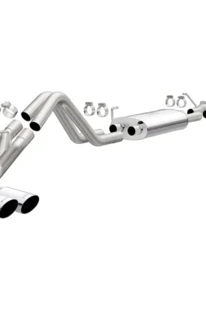 MagnaFlow 14 Toyota Tundra V8 4.6L/5.7L Stainless C/b Exhaust Dual same side pass. rear tire Fresh Stock