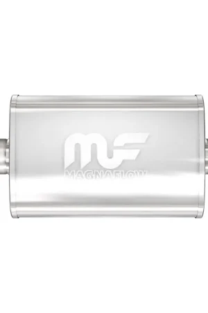 Top Rated MagnaFlow Muffler Mag SS 18X4X9 2.5/2.5 C/C