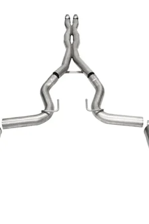 Corsa 24+ Ford Mustang GT Xtreme Cat-Back Exhaust Sys. 3.0in Dual Rear Exit w/4.5in Pro Series Tips Free Delivery