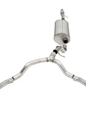 Corsa 2021-2025 GM Tahoe/Yukon 5.3L 3in. Catback Exhaust - Twin 4in. Exhaust Hassle-Free Returns