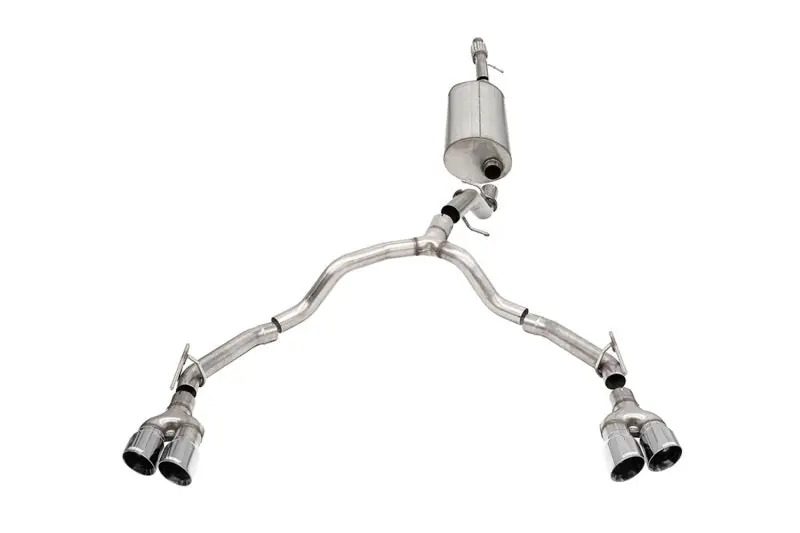 Corsa 2021-2025 GM Tahoe/Yukon 5.3L 3in. Catback Exhaust - Twin 4in. Exhaust Hassle-Free Returns
