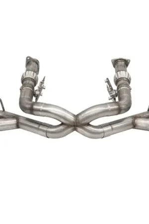 Corsa 2020-2025 Corvette C8 3in Valved Cat-Back 4.5in Blk Quad Tips - Fits Factory NPP Exhaust w/AFM Warranty Included
