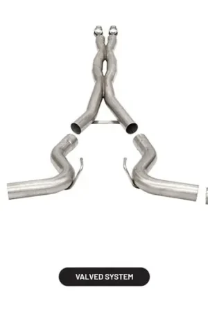 Factory Price Corsa 2015-2020 Ford Mustang GT350/R 5.2L V8 Dual Rear Cat-Back- Stainless Dual Rear Exit