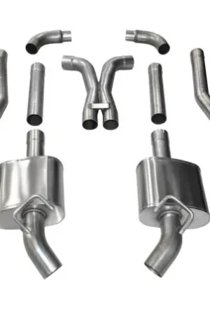 Special Offer Corsa 2011-2013 Chevrolet Camaro SS 6.2L V8 Manual Xtreme 3in Cat-Back (No Tips Uses Factory Bezels)