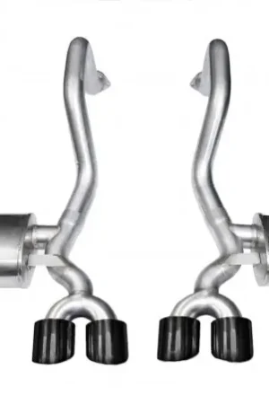 Corsa 1997-2004 Chevrolet Corvette C5 Z06 5.7L V8 Black Xtreme Axle-Back Exhaust While Supplies Last