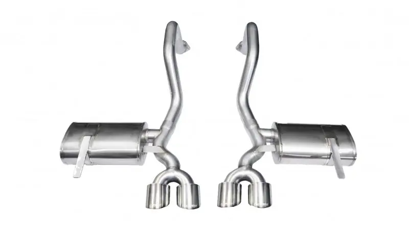 Corsa 1997-2004 Chevrolet Corvette C5 Z06 5.7L V8 Polished Xtreme Axle-Back Exhaust Final Sale