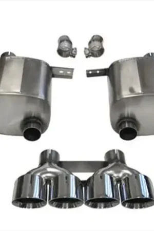 New Arrival Corsa 2014-2019 Corvette C7 Coupe 6.2L V8 AT/MT 2.75in Valve-Back Dual Rear Exit Polished XtremeExh
