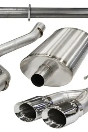 Corsa 2011-2014 Ford F-150 Raptor 6.2L V8 145in Wheelbase Polished Xtreme Cat-Back Exhaust Mega Sale