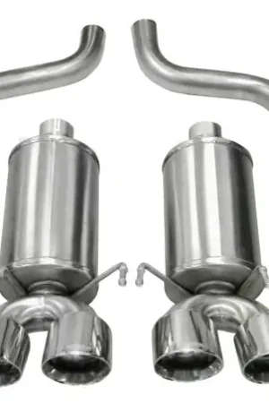 Sale Corsa 2005-2007 Chevrolet Corvette C6 6.0L V8 Polished Xtreme Axle-Back Exhaust