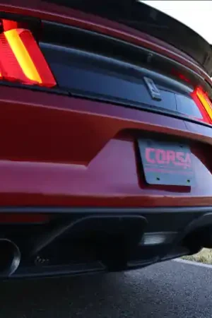 Latest Corsa 2015-2020 Ford Mustang GT350 3in Double X Pipe Exhaust