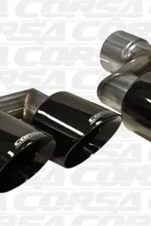 Original Corsa 2015-2017 Ford Mustang GT 5.0 Black Quad Tips Kit