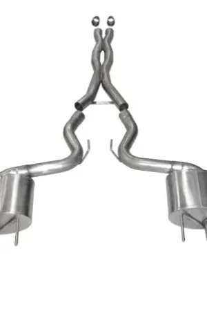 Corsa 2015-2017 Ford Mustang GT Fastback 5.0 3in Xtreme Cat Back Exhaust w/ Dual Black 4.5in Tips Hassle-Free Returns