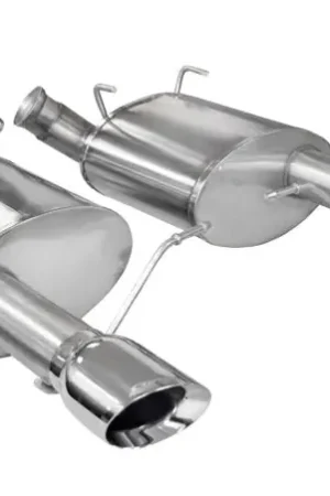 Corsa 2011-2014 Ford Mustang GT/Boss 302 5.0L V8 Polished Xtreme Axle-Back Exhaust Brand New